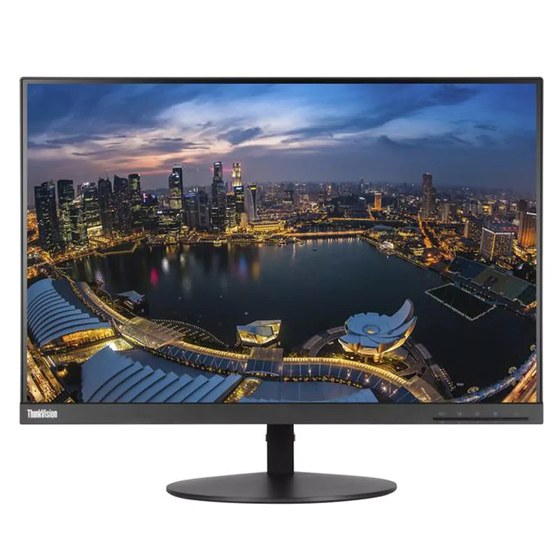 Lenovo ThinkVision T24d-10 Monitor 24" 1920x1200 Pixel WUXGA LED Luminosità 300 cd/㎡ Tempo di risposta 7ms VGA HDMI Display Port HUB USB