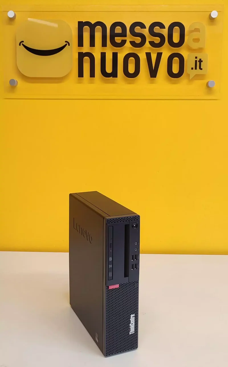 Lenovo ThinkCentre M910s PC Ricondizionato SFF | Intel Core i7-6700T 2.8Ghz | Ram 16Gb | SSD 480Gb | Windows 11 Pro Compatto Pratico perfetto per il tuo ufficio