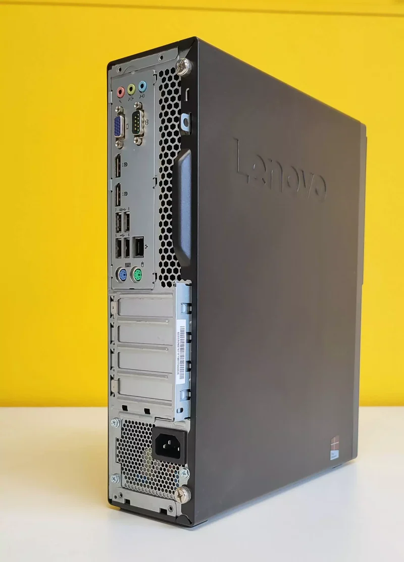 Lenovo ThinkCentre M910s PC Ricondizionato SFF | Intel Core i7-6700T 2.8Ghz | Ram 16Gb | SSD 480Gb | Windows 11 Pro Compatto Pratico perfetto per il tuo ufficio