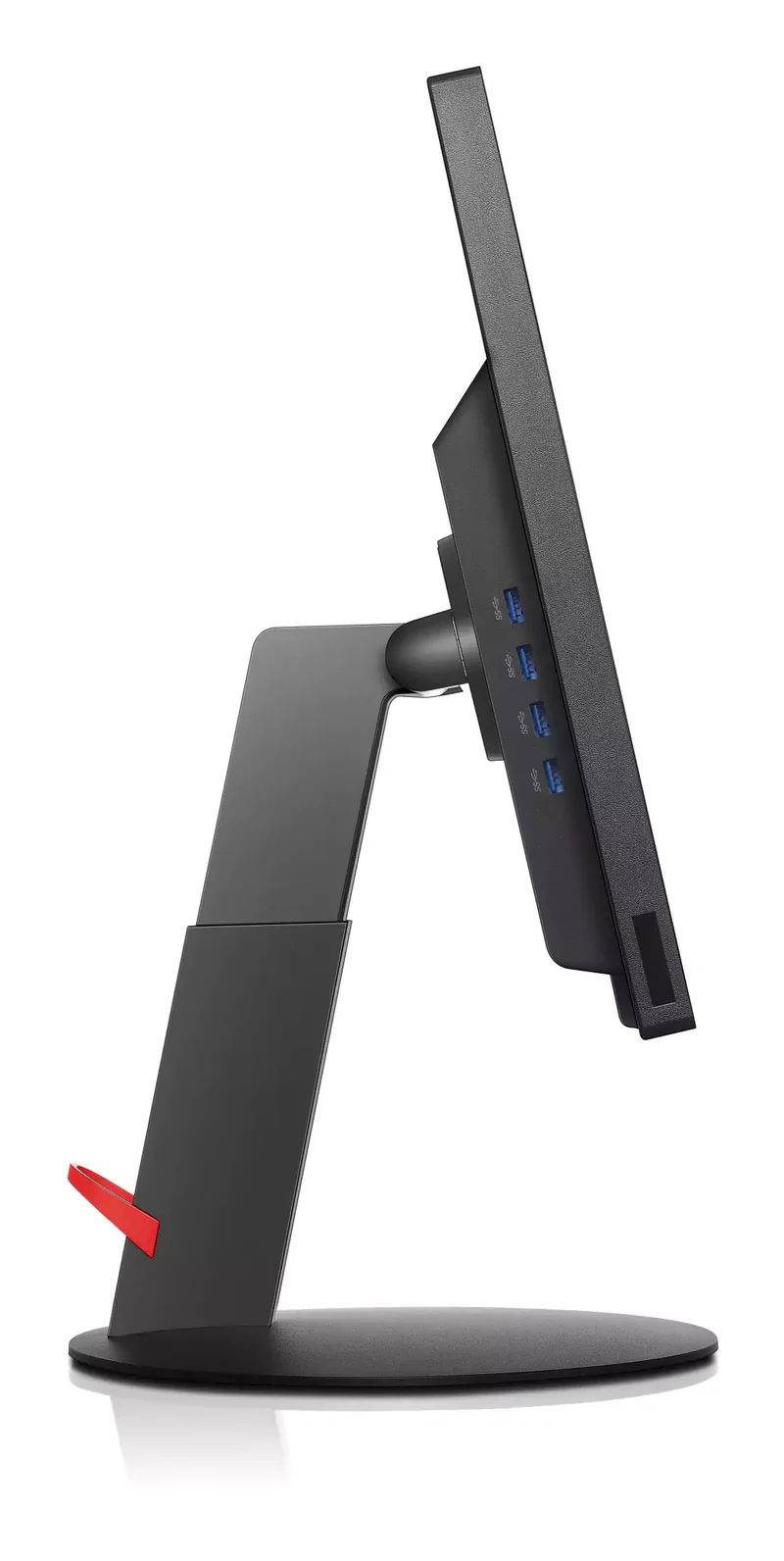Lenovo ThinkVision T2424p Monitor 23.8" 1920x1080 Pixel Full HD LED IPS Luminosità 250 cd/m² Tempo di risposta 7ms HUB USB Display Port VGA HDMI