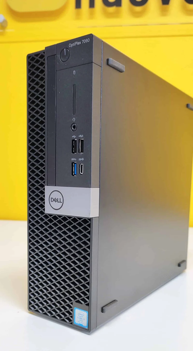 Bundle PC DELL OptiPlex 7060 SFF | Intel Core i5-8500 | Windows 11 Pro Monitor LED AOC 22P1W 22″ FullHD e Kit Mouse e Tastiera Tutto quello di cui hai bisogno