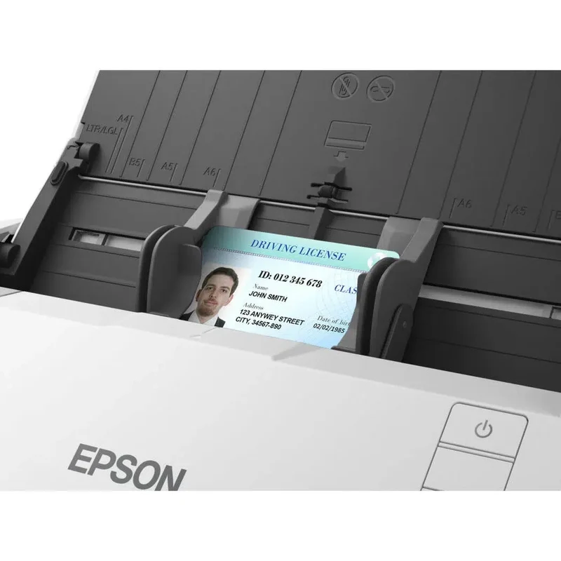 Epson DS-530II Ricondizionato – Scanner Professionale di Alta Qualità A4 600 DPI Fino a 70 immagini al minuto