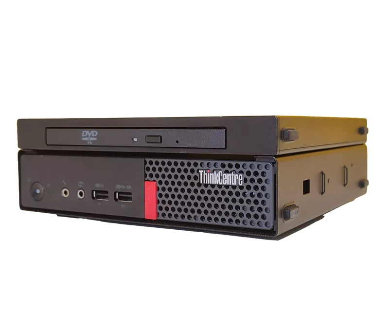 Bundle PC Lenovo ThinkCentre M910Q Mini PC | Intel Core i5-6500T | Windows 11 Pro Attacco VESA e DVD Monitor LED AOC 22P1W 22″ FullHD e Kit Mouse e Tastiera
