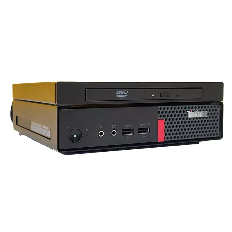 Bundle PC Lenovo ThinkCentre M910Q Mini PC | Intel Core i5-6500T | Windows 11 Pro Attacco VESA e DVD Monitor LED AOC 22P1W 22″ FullHD e Kit Mouse e Tastiera