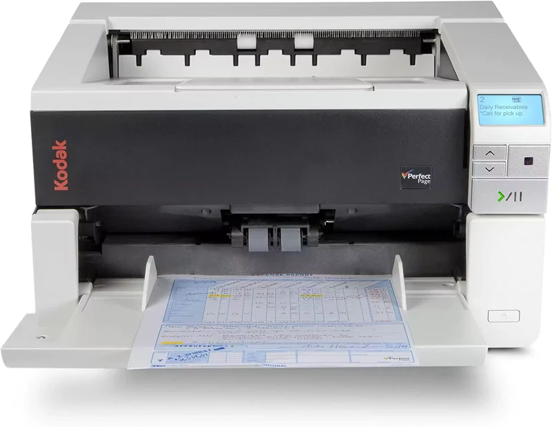 Kodak I3400 - Scanner Professionale ad Alta Capacità e Velocità A3 180 ppm ADF 300 DPI USB