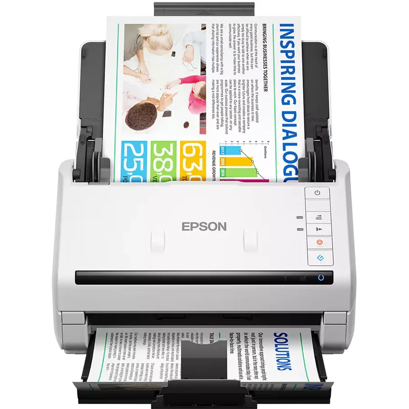 Epson DS-530 Ricondizionato - Scanner Professionale di Alta Qualità A4 1200 DPI Fino a 70 immagini al minuto