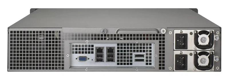 NAS Qnap TS-859U-RP+ ricondizionato: Storage di rete 8-Bay, Montaggio Rack 2U, Intel Atom Hard Disk 16TB
