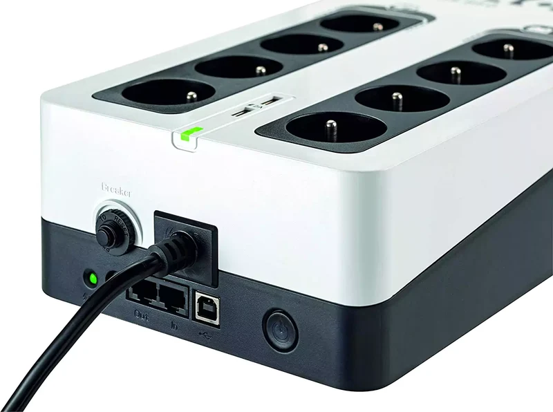 Eaton 3S 850 UPS - Protezione affidabile per i tuoi dispositivi informatici 850 VA 510W 8 Prese Schuko