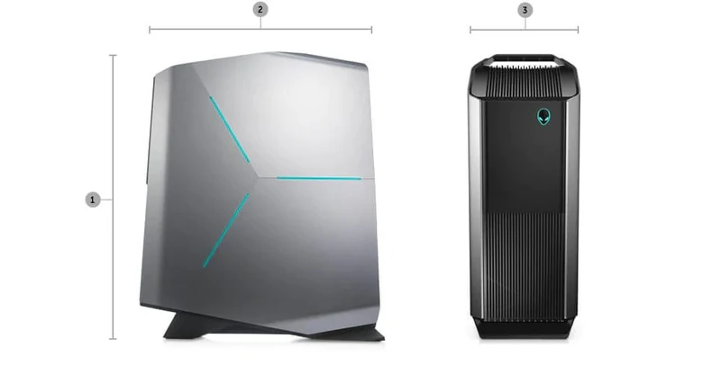 Dell Alienware Aurora R7 PC Gaming | Intel Core i7-8700 6 Cores | Ram 64Gb | SSD NVMe 512Gb + 3Tb | Nvidia GTX 1080Ti 11GB | Windows 11 Pro Grado B