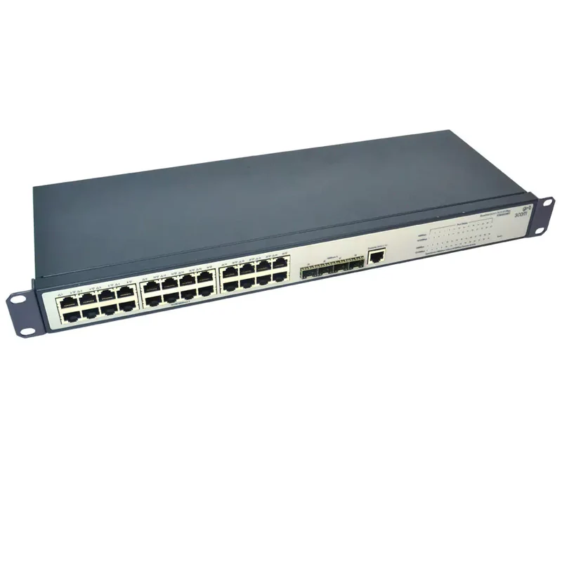 3Com Baseline Switch 2928 SFP Plus 3CRBSG2893 28 Porte Ethernet Gigabit + 4 Gigabit SFP