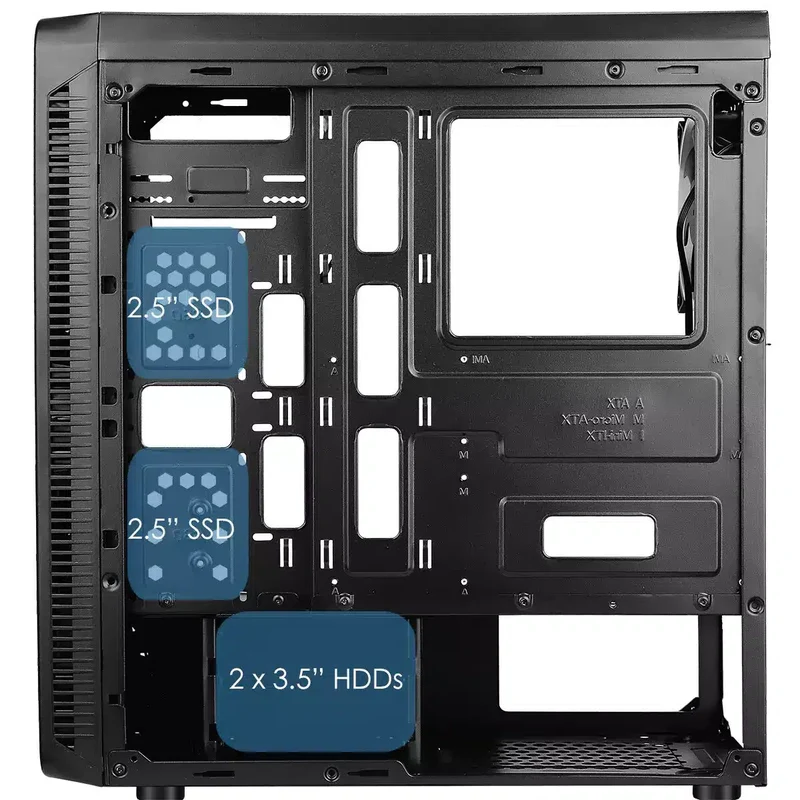 Pc Gaming Comet Elite | Intel Core i5-10400F 6Cores | Ram 16/32Gb | SSD M.2 nvme 500Gb | Nvidia RTX 2060 12Gb | WiFi | Windows 11 Pro