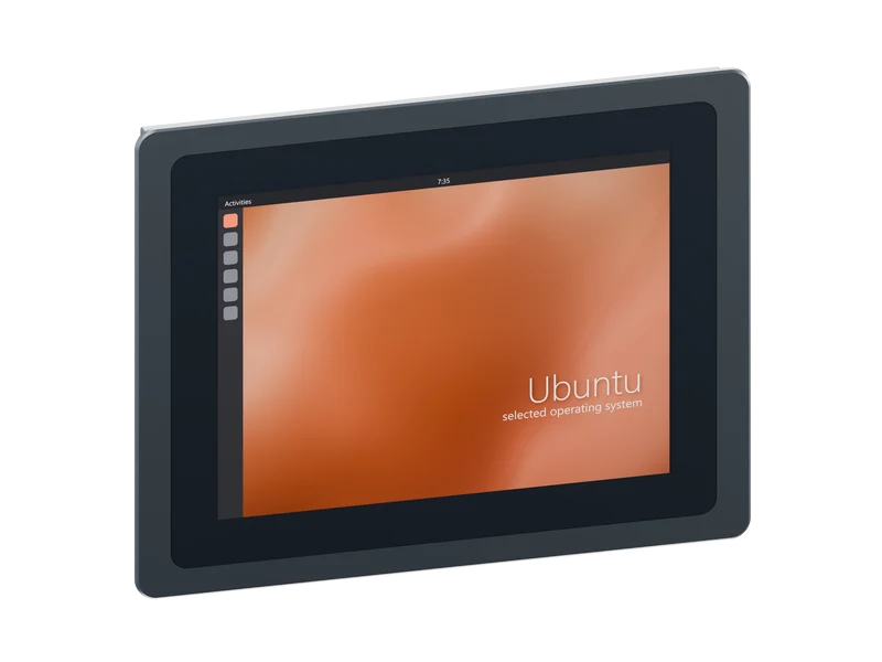 10.4-inch 2nd Gen Panel PC with 512GB SSD - i7-6500U, 4GB RAM, Ubuntu