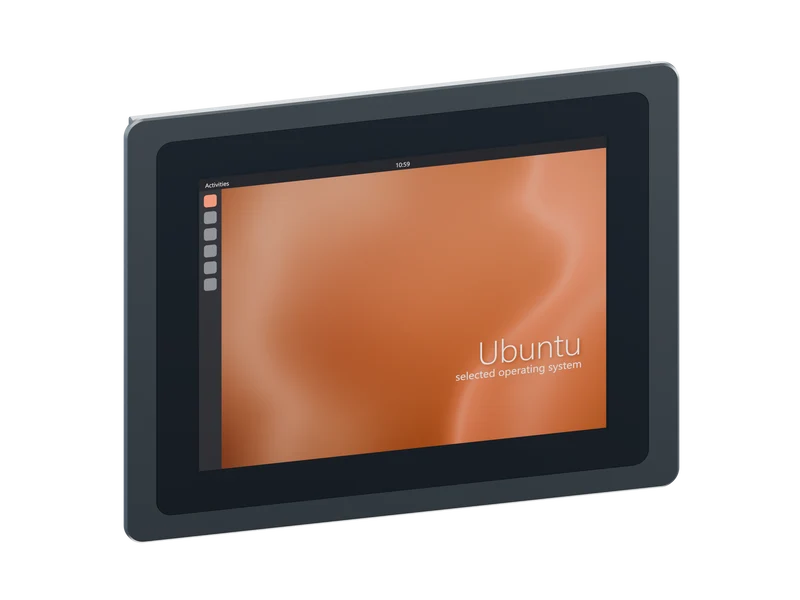 10.4-inch 2nd Gen Panel PC with 512GB SSD - i3-6100U, 4GB RAM, Ubuntu