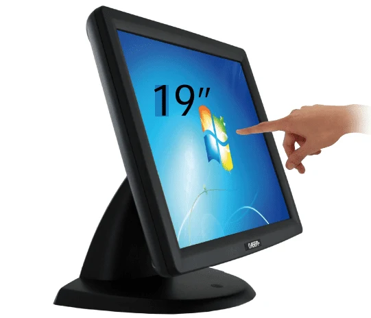 Asem Vision 191S Monitor Touchscreen resistivo 19″ LCD OSD TFT 5:4 1280×1024 75Hz 800:1 Il monitor perfetto per punti vendita e negozi