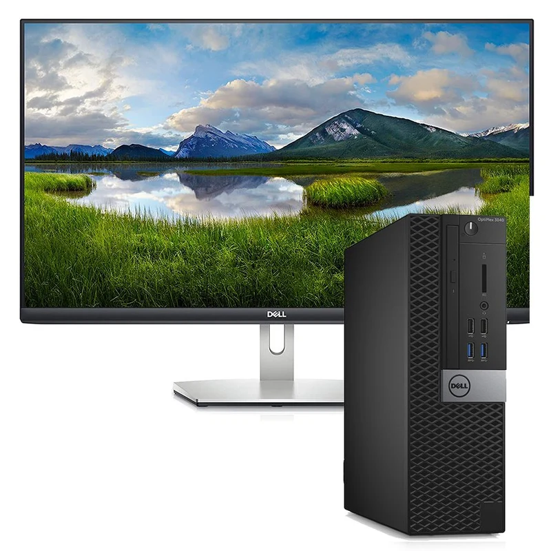 Postazione DELL Optiplex 3040 SFF | Intel Core i5-6500t 2.7Ghz | 16Gb Ram | 256GB SSD | Monitor DELL S2721HN 27" FullHD FreeSync HDMI | Windows 10 Pro