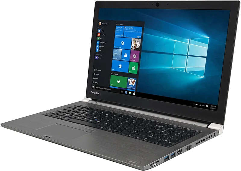 Toshiba Tecra Z50-E Notebook 15.5" FullHD | Intel Core i5-8250U 4Core | SSD 512Gb | Ram 16Gb | Windows 11 Pro | Tastiera ITA Il notebook perfetto per lavorare in mobilità