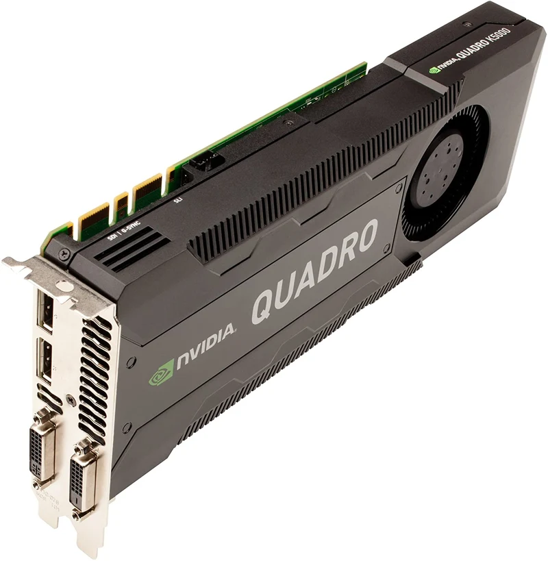 Nvidia Quadro K5000 Scheda Video 4Gb GDDR5 2x Display Port 2X DVI La scheda video perfetta per la tua workstation