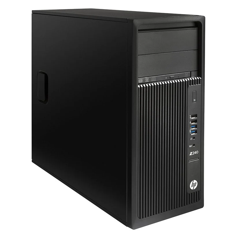 HP Z240 Workstation | Intel Core i7-6700 3.4Ghz | Ram 16/32 Gb | SSD NVME 256Gb + 3Tb | Windows 11 Pro Pensata per facilitare il tuo lavoro