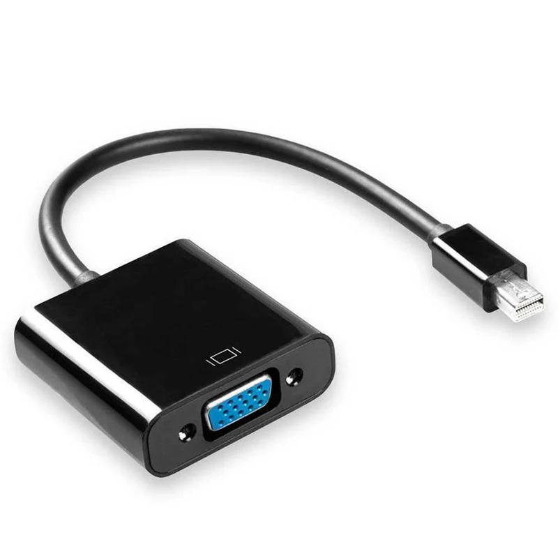 Adattatore da Mini DP DisplayPort a VGA M/F Video Adapter Perfetto per collegare il tuo PC con Mini Display Port al monitor