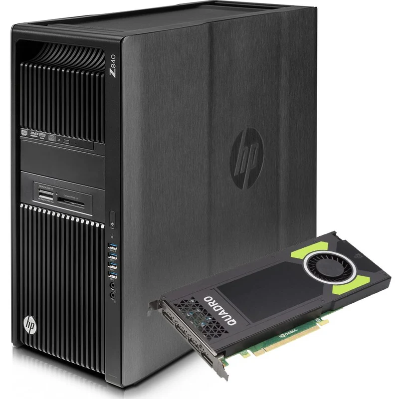 HP Z840 Workstation | Intel Xeon E5-2620 V3 6Cores | Ram 32Gb | SSD 480Gb + 12Tb Meccanici SAS | Nvidia Quadro M4000 8Gb | Windows 11 Pro Potenza di calcolo per tutti gli usi