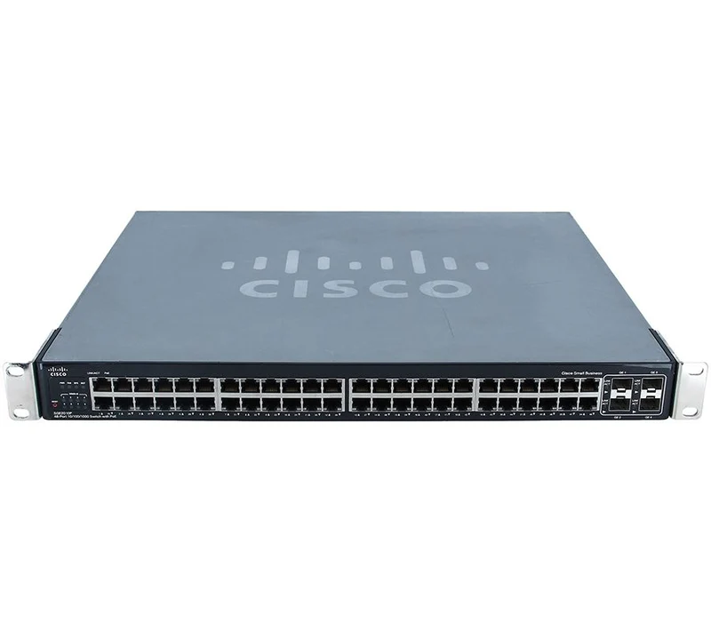 Cisco SGE2010P Switch Managed di rete 48x Ethernet Gigabit PoE Montaggio a Rack perfetto per aziende e professionisti dell'IT