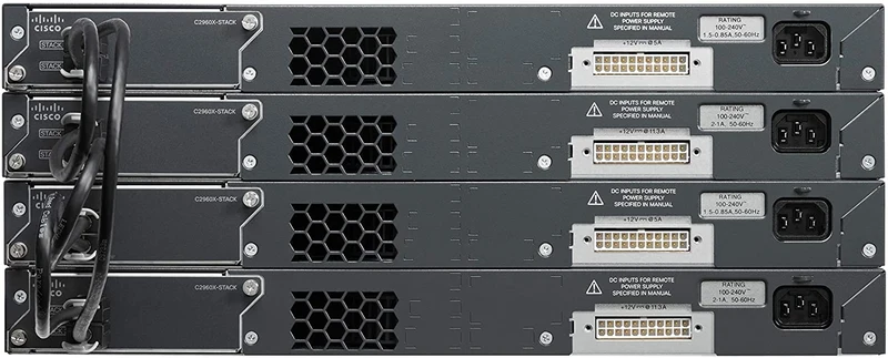 Cisco Catalyst WS-C2960X 48 Porte FPS-L switch di rete Gestito L2/L3 Gigabit Ethernet (10/100/1000) Supporto Power over Ethernet (PoE)