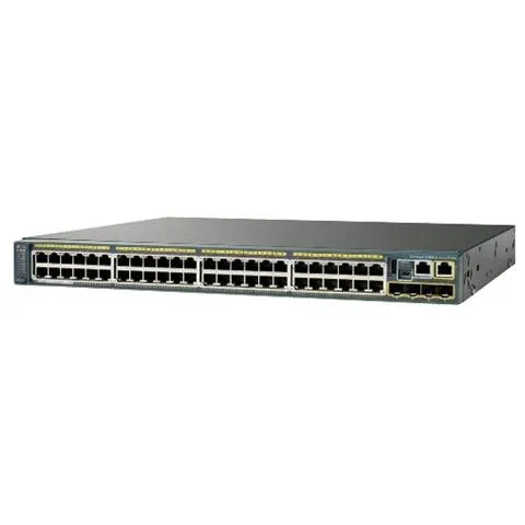 Cisco Catalyst WS-C2960X 48 Porte FPS-L switch di rete Gestito L2/L3 Gigabit Ethernet (10/100/1000) Supporto Power over Ethernet (PoE)