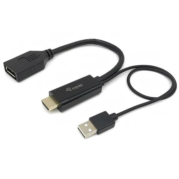 Equip 119039 cavo e adattatore video 0,15 m HDMI tipo A (Standard) DisplayPort Nero