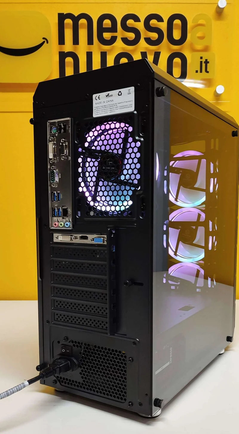 PC Gaming Battle Royale | Intel Core i7 | Ram 16Gb | SSD 480Gb | Nvidia GTX 1050Ti 4Gb | Windows 10 Pro Wifi Il PC Gaming perfetto per i Battle Royale Fortnite PUBG Apex