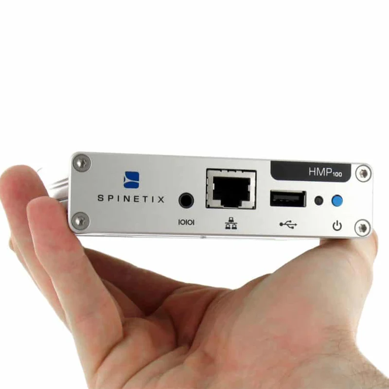 Spinetix HMP130 L’Hyper Media Player piu’ piccolo al mondo per Video Wall e display interattivi Ethernet USB VGA HDMI
