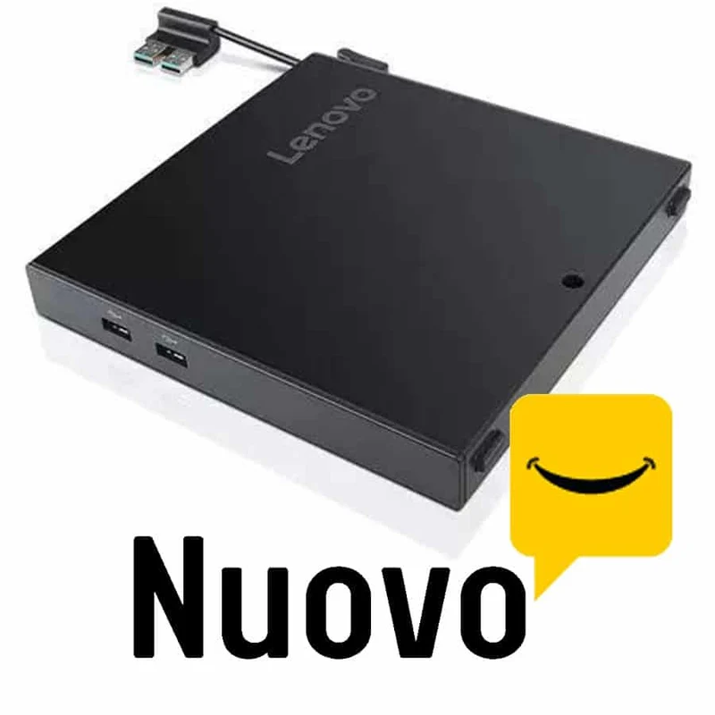 Lenovo ThinCentre Tiny 3 Box di espansione per Lenovo ThinkCentre Espandi le possibilità del tuo mini-pc in modo semplice e compatto
