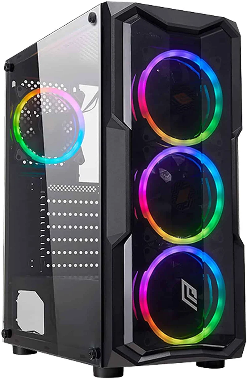 PC da Gaming | Intel i5-10400 6Cores 4.3 GHz | Ram 16Gb | SSD m.2 nvme 128Gb + 1Tb | Nvidia Geforce GTX 1650 4Gb | Windows 11 Pro Il PC da gaming perfetto per il FullHD