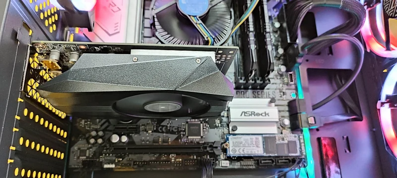 PC da Gaming | Intel i5-10400 6Cores 4.3 GHz | Ram 16Gb | SSD m.2 nvme 128Gb + 1Tb | Nvidia Geforce GTX 1650 4Gb | Windows 11 Pro Il PC da gaming perfetto per il FullHD