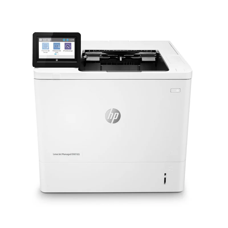 HP LaserJet Managed E60165 Stampante Laser Monocromatica B/N 1200x1200 DPI 61ppm Duplex Fronte/Retro Rete Velocissima e perfetto per uso aziendale