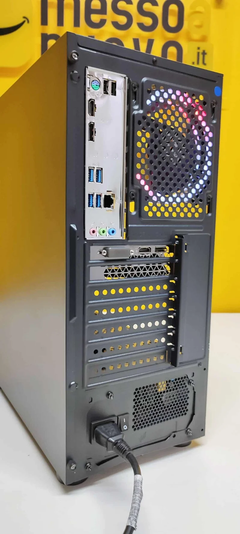 PC da Gaming | Intel i5-10400F 6Cores 4.3 GHz | Ram 16Gb | SSD m.2 nvme 500Gb | Nvidia Geforce GTX 1650 4Gb | Windows 11 Pro Il PC da gaming perfetto per il FullHD