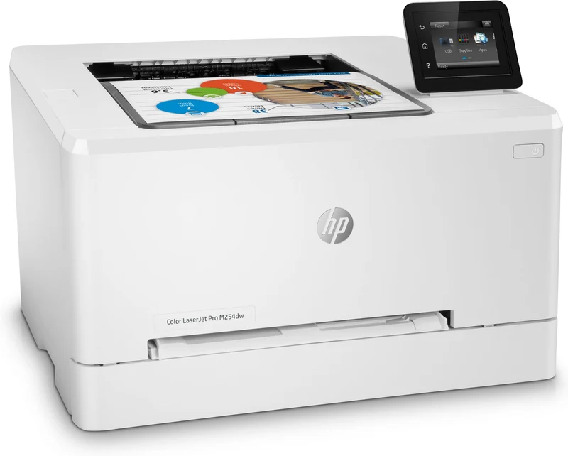 HP Color LaserJet Pro M254dw Stampante Laser a colori A4 600x600 DPI 21ppm Duplex Fronte/Retro automatico Wi-Fi Ethernet Perfetta per stampe di qualità