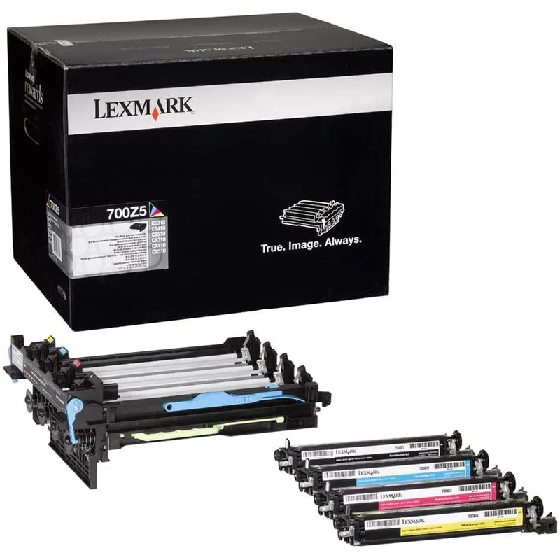 Lexmark 700Z5 Kit tamburo e Toner completo Prodotto nuovo imballato Capacità 40000 copie