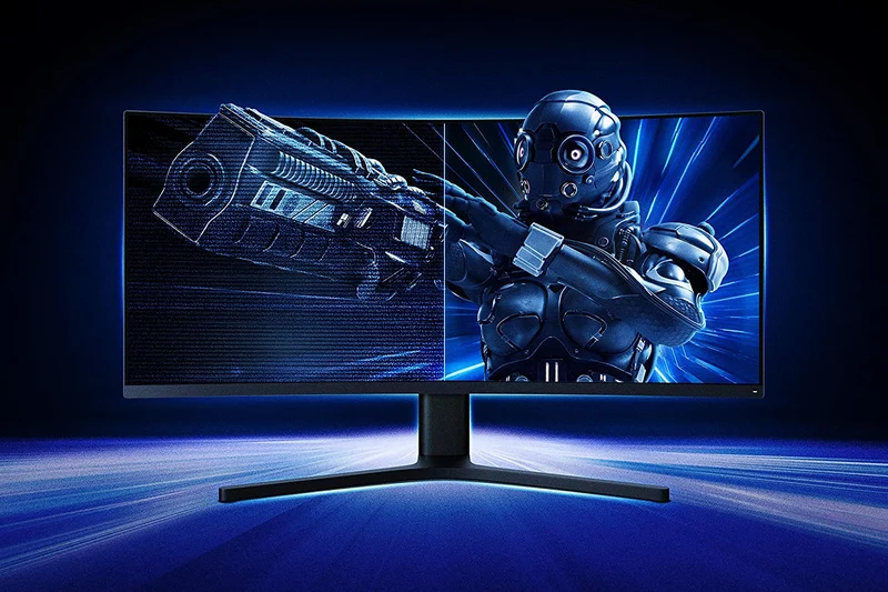 Xiaomi Mi Curved Gaming Monitor 34" 21:9 3440×1440 Pixel QHD Ultra Wide 1440p 144Hz FreeSync Premium Il Top per il gaming più immersivo