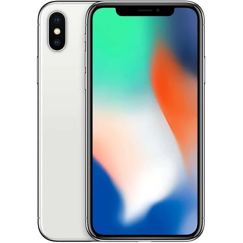 iPhone X - 64Gb - Ricondizionato A+ Come nuovo - Cavo ed alimentatore inclusi - Silver