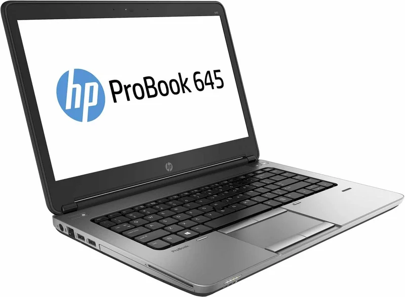 HP ProBook 645 G1 Notebook 14" HD | AMD A6-4400M 2.7Ghz | Ram 8Gb | SSD 256Gb | Bluetooth WiFi Web cam Windows 10 pro Grado B