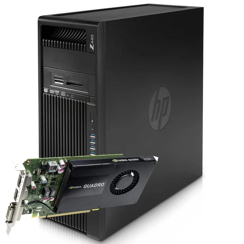 HP Z440 Workstation Tower | Intel Xeon E5-1603 2.85Ghz | SSD 1Tb | 32Gb Ram | Nvidia Quadro K2200 4Gb | Windows 10 Pro
