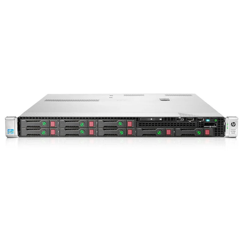 HP ProLiant DL360p Gen8 Server rack | Intel Xeon E5-2680 V2 2.8Ghz | Ram 192Gb | HDD 2x600Gb SAS 10K | DRD-ROM | HP Smart Array P420i iLO