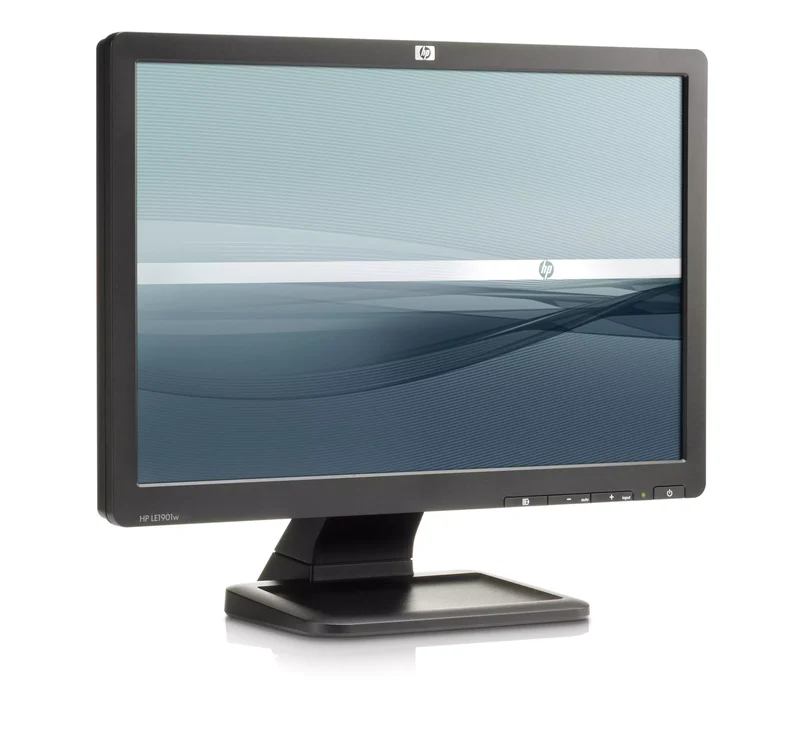 HP LE1901w Monitor LCD 19" Pollici 16:10 1440x900 Pixel Contrasto 1000:1 Luminosità 250 cd/m² Tempo di risposta 5ms VGA