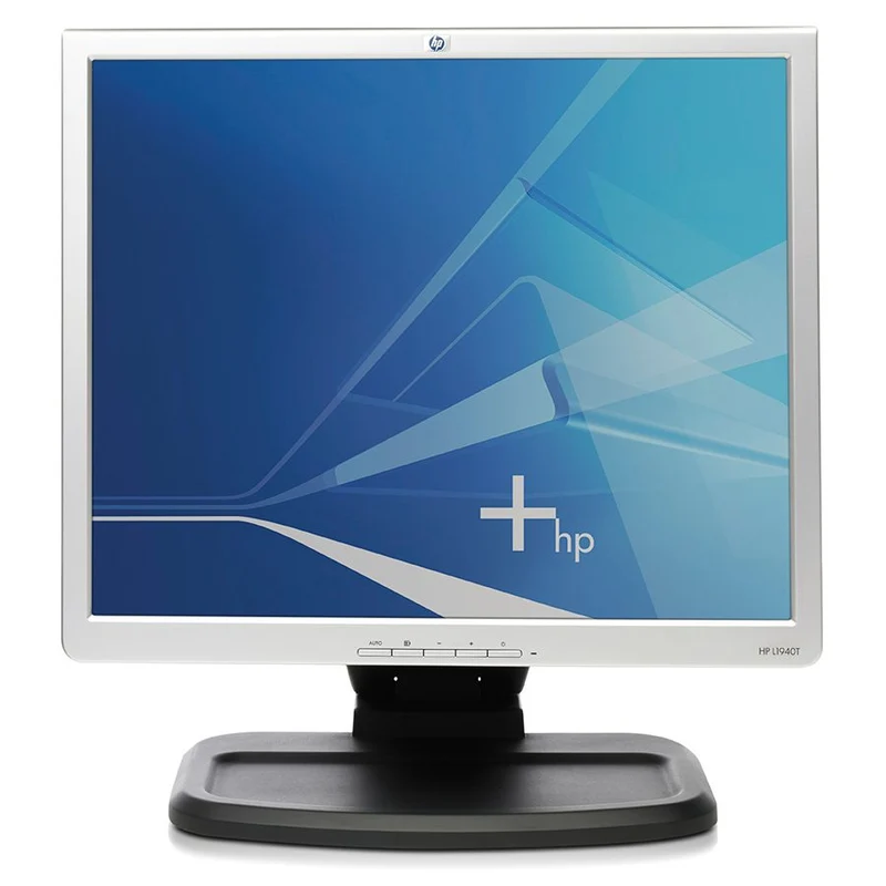 HP L1940T Monitor LCD TFT 19" Pollici 5:4 1280x1024 Pixel Luminosità 300 cd/m² Contrasto 700:1 Tempo di risposta 8ms USB VGA DVI