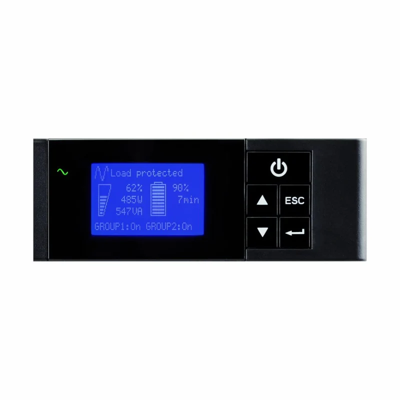 UPS Eaton 5P1550GR 1U, 1550 VA, 1100 W, ingresso C14, uscite: (6) C13, 230 V, onda sinusoidale vera