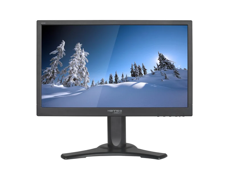 Hannspree Hanns.G HP 205 Monitor LCD TFT LED 20" Pollici 1600 x 900 Pixel Contrasto 1000:1 Luminosità 250 cd/m² Tempo di risposta 5ms VGA DVI