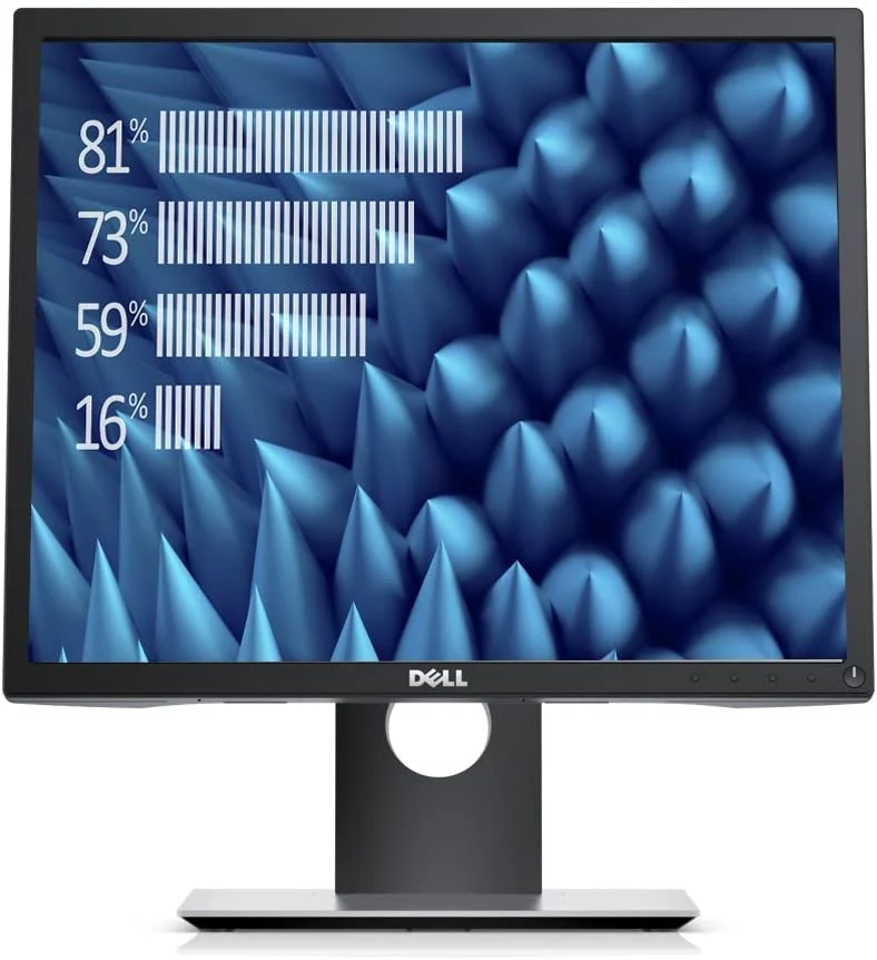 Dell P1917S Monitor LED IPS 19" Pollici 5:4 1280x1024 Tempo di risposta 6ms Contrasto 1000:1 Luminosità 250 cd/m² VGA-HDMI-DiplayPort USB 3.2