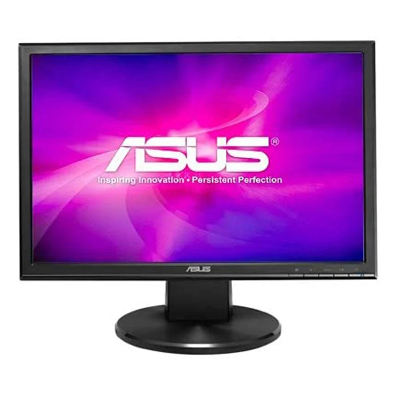 ASUS VW193D-B Monitor LCD 19" Pollici 1440x900 Pixel Contrasto 850:1 Luminosità 300 cd/m² Tempo di risposta 5ms VGA