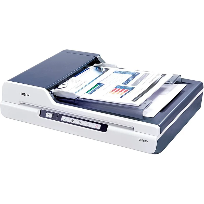 EPSON GT 1500 Scanner Documentale A4 con ADF Fronte/Retro automatico eccezionale qualità di scansione PDF