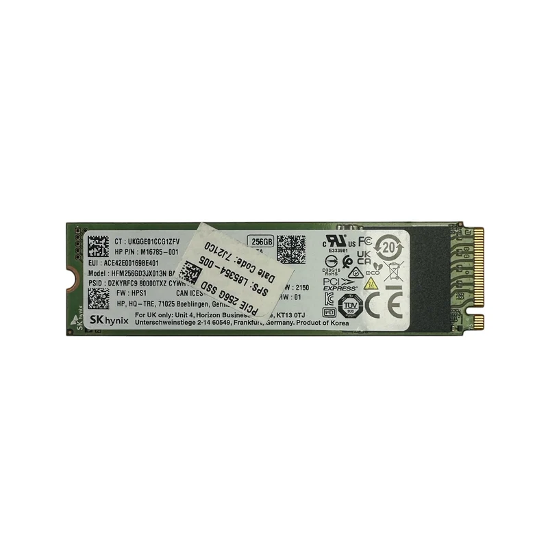 SK hynix 256GB SSD M.2 2280 PCIe NVMe SSD Notebook PC interne Festplatte